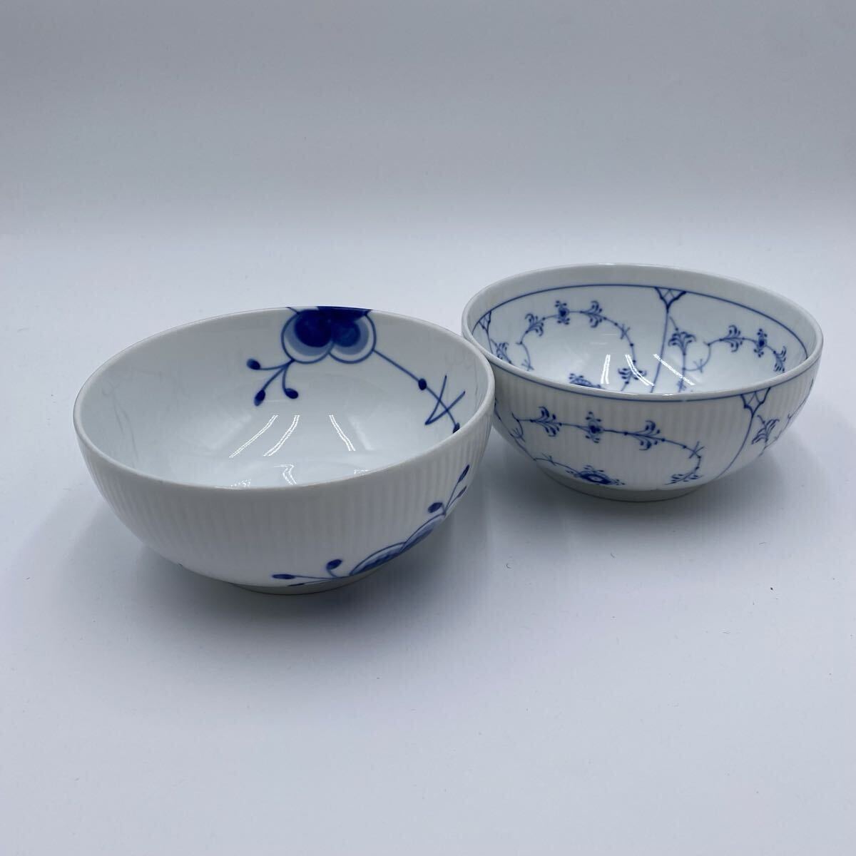 ●【売り切り】 ROYAL COPENHAGEN(ロイヤルコペンハーゲン) 深皿 455 ボウル 2点セット