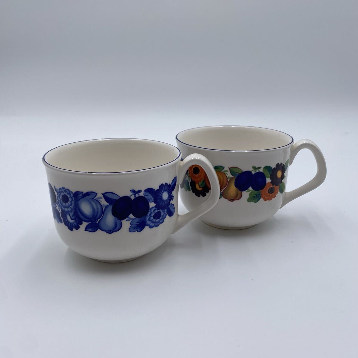 ●【売り切り】ROYALCOPENHAGEN(ロイヤルコペンハーゲン) GoldenSummer(ゴールデンサマー)スープマグ/スープカップ 2点セット ヴィンテージ