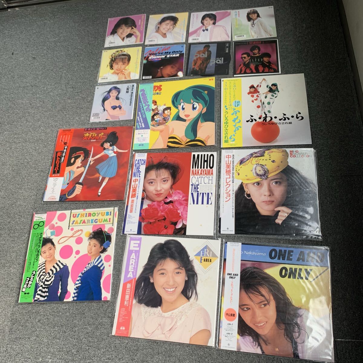◯【売り切り】レコードシングル盤 まとめ 17点 中山美穂 新田恵利など