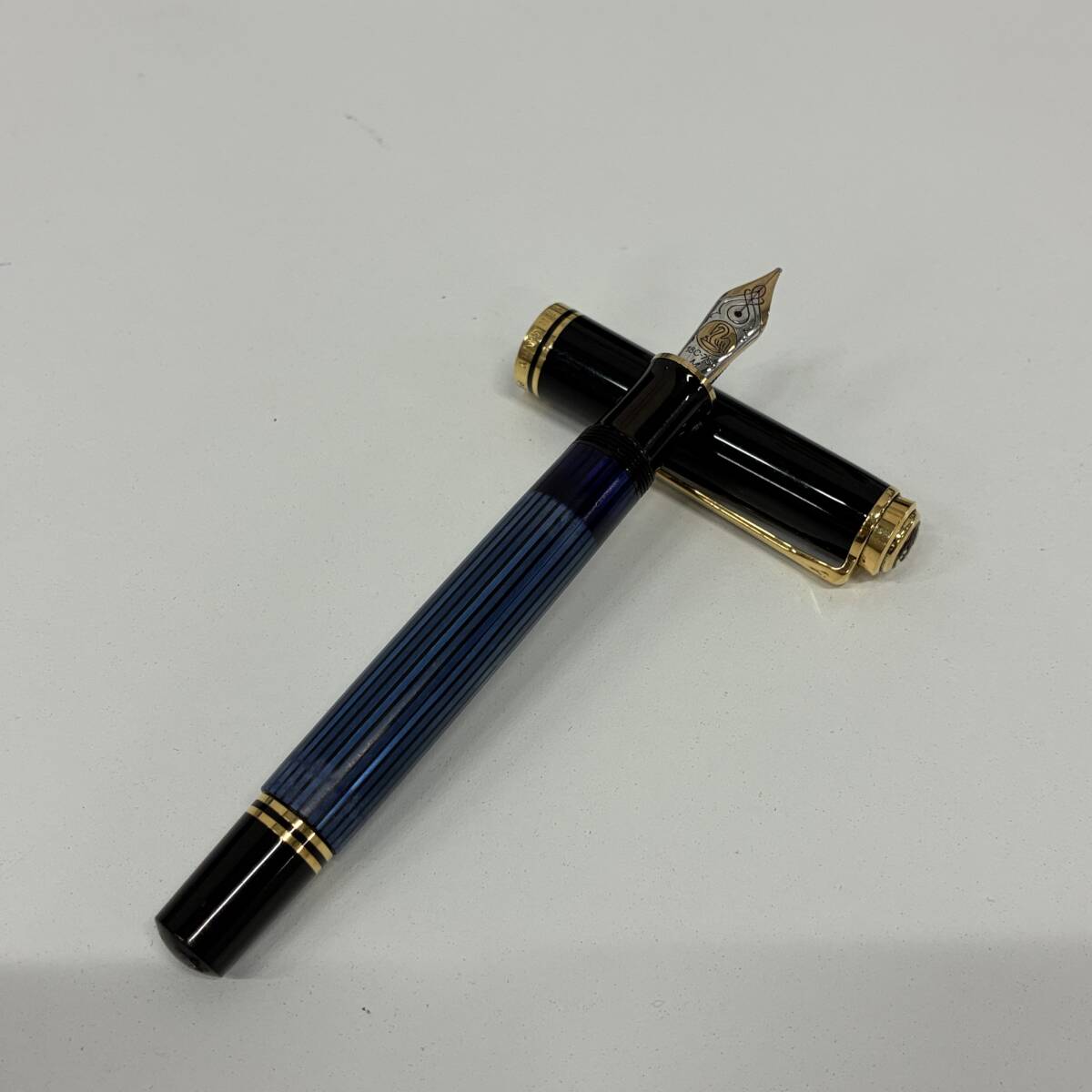 2448★ペリカン PELIKAN スーべレーン SOUVERAN 万年筆 ペン先 18Ｃ-750 筆記未確認 中古品