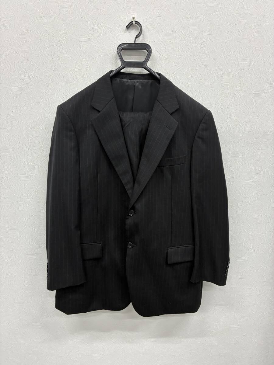 ★a.v.v MICHEL KLEIN PARIS 大きな人用 胸囲102 胴囲102 身長175 ウエストアジャスター付き 内布シミ有 外見美品 ブラック
