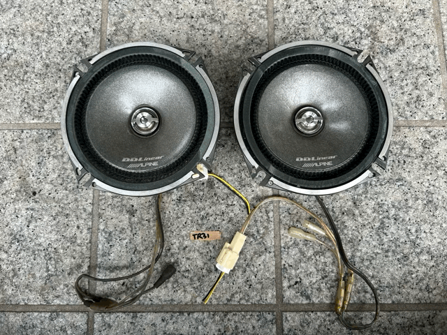 ★☆DDLinear DLS-175R ALPINE アルパイン 2ウェイスピーカー 160W/40W RMS IMP.40HMs 17cm 2/2☆★