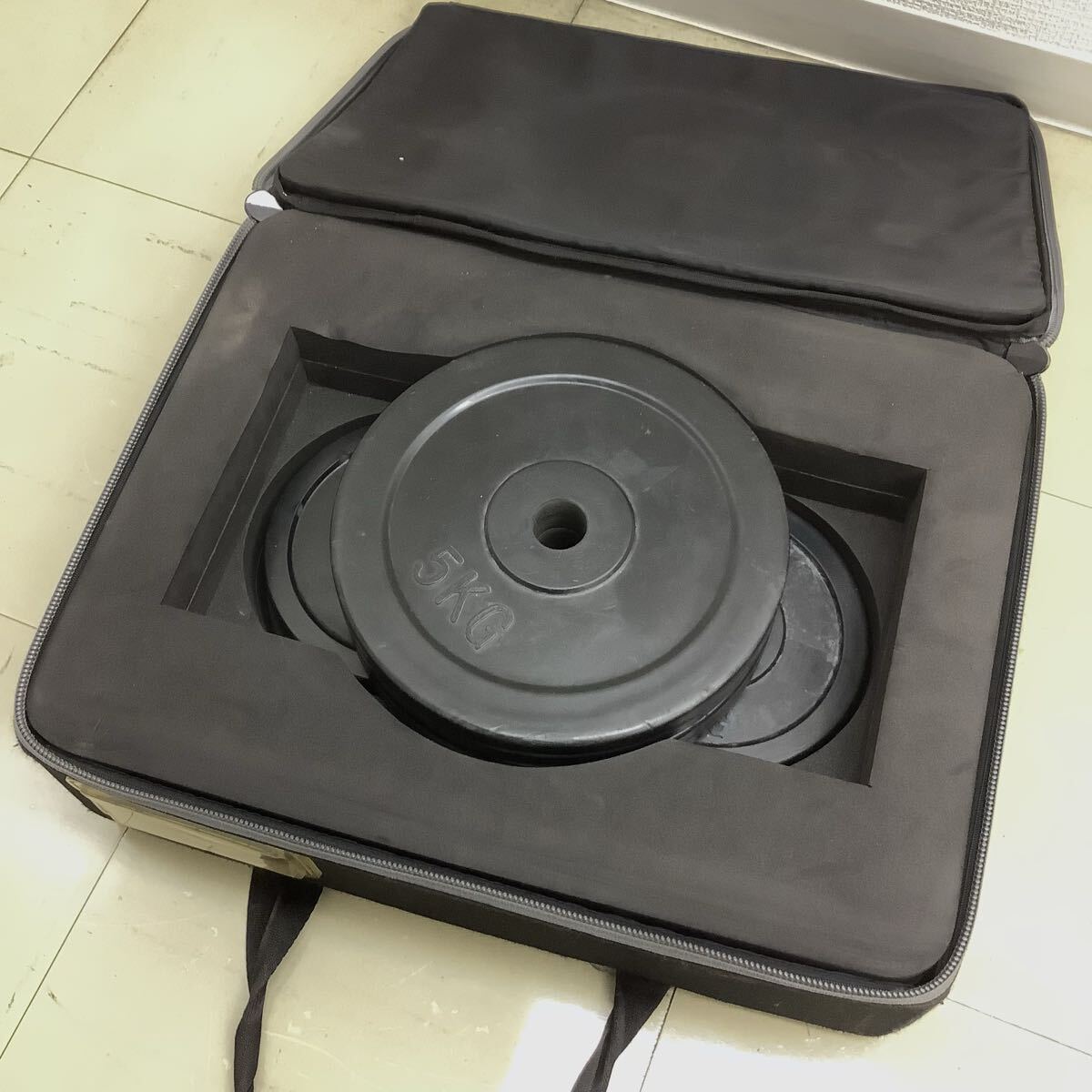 【中古品】Libec ウェイト ジブアーム用 計15kg 5kg×2 2.5kg×2