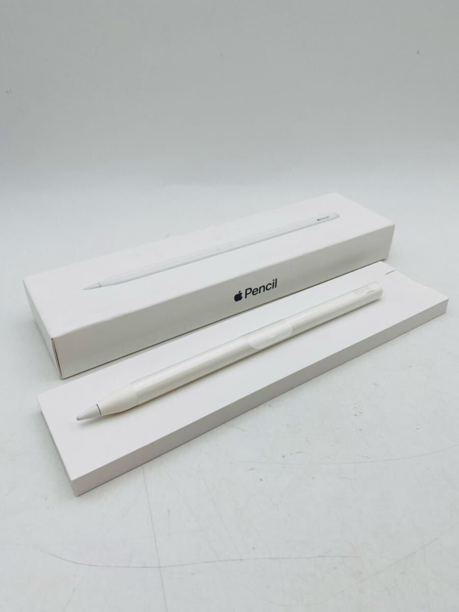 △ Apple Pencil 第2世代 MU8F2J/A A2051 アップルペンシル アップル アクセ iPad用アクセサリー 箱付き 通電動作未確認