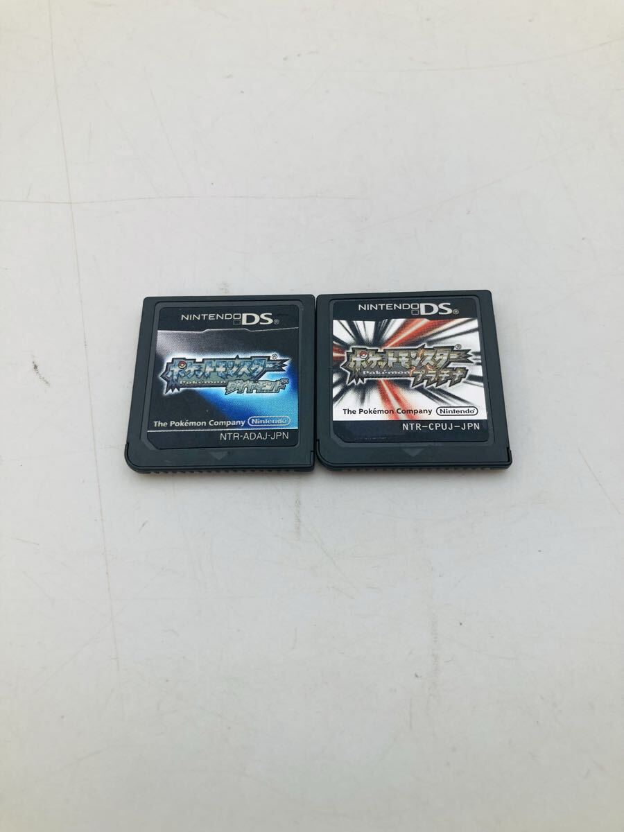 ▲ニンテンドーDS ポケットモンスター ダイヤモンド プラチナ ポケモン 任天堂 Nintendo ケースなし ソフトのみ 2点まとめ