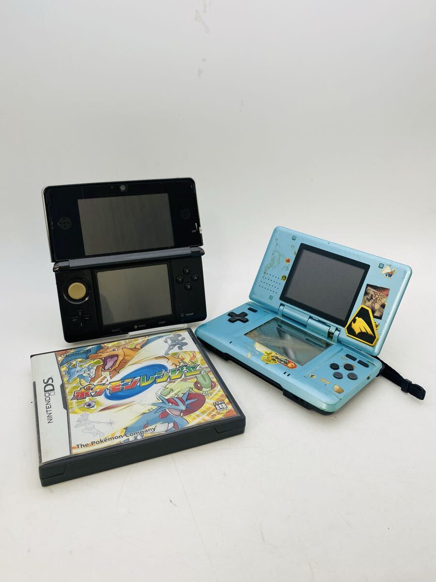 ■【ゲームまとめ】Nintendo 3DS CTR-001 初代DS NTR-001 ニンテンドー ゲーム機 本体 ジャンク品 ゲームソフト ポケモンレンジャー まとめ