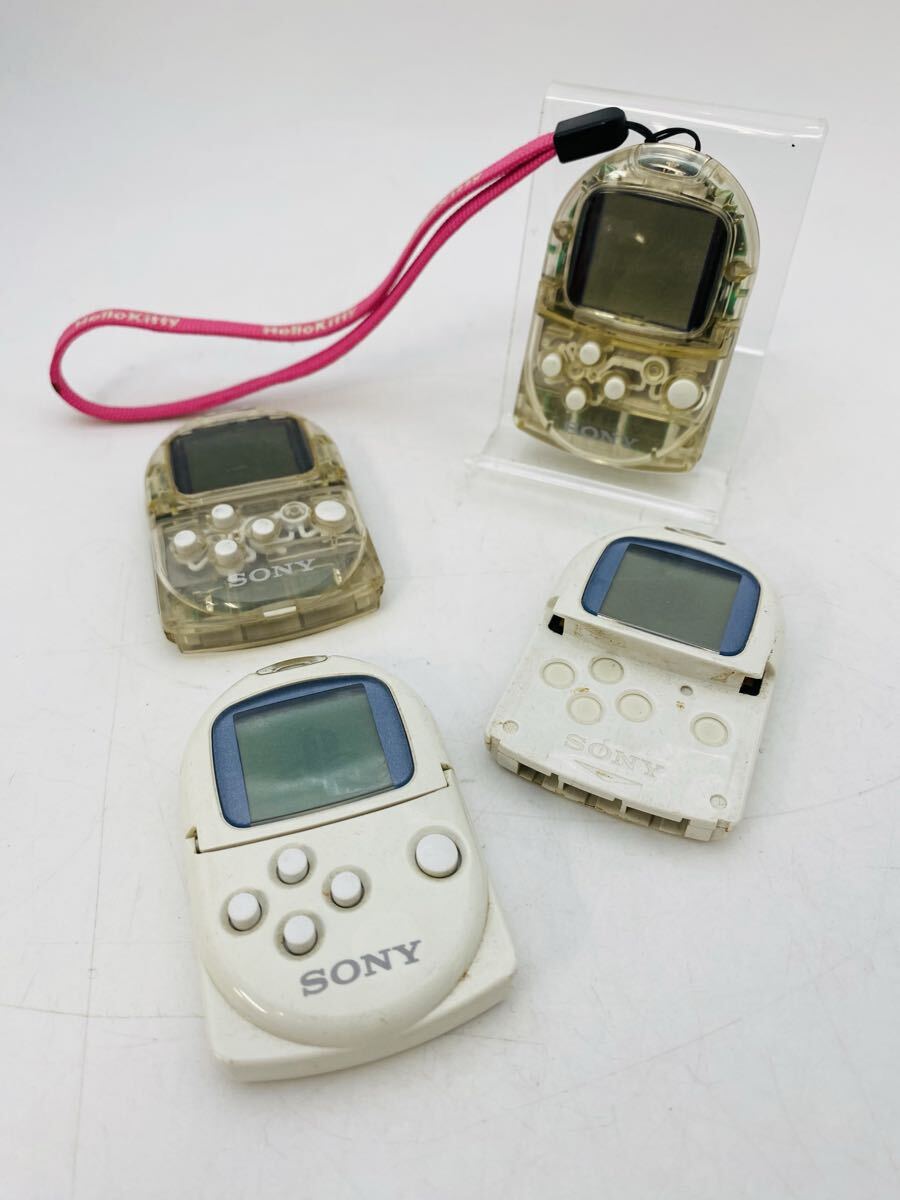 ■【まとめ商品】SONY PocketStation SCPH-4000 ×4 ソニー ポケットステーション 携帯型ゲーム機 通電未確認 動作未確認 全4点まとめ