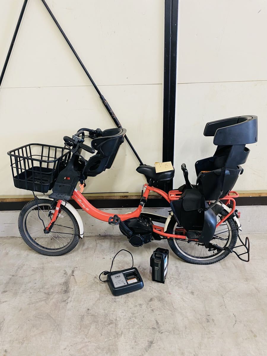 ♪ YAMAHA PAS Babby SP 電動アシスト自転車 電電チャリ ヤマハ パス バビー バッテリー有 チャージャー有 鍵有 パンク無 動作未確認