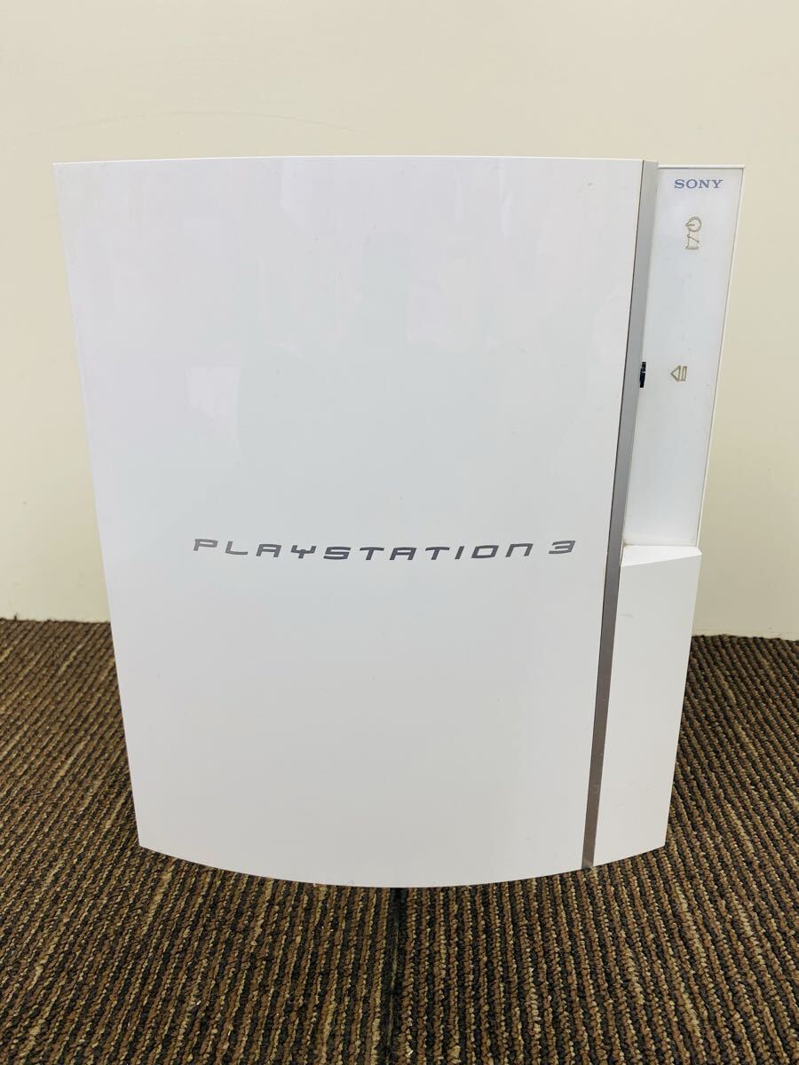 ▲ SONY PS3 PlayStation3 CECHL00 ソニー プレイステーション3 プレステ3 ゲーム機 本体 コントローラー無 電源コード無 通電のみ確認済み