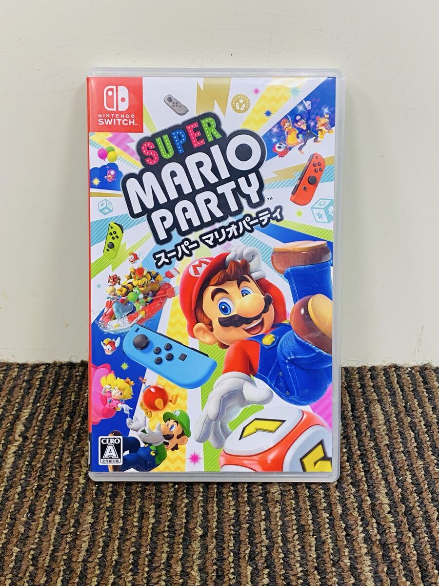 ◇ Nintendo Switch ゲームソフト SUPER MARIO PARTY スーパーマリオパーティ ニンテンドースイッチ 任天堂 NINTENDO ケース付き