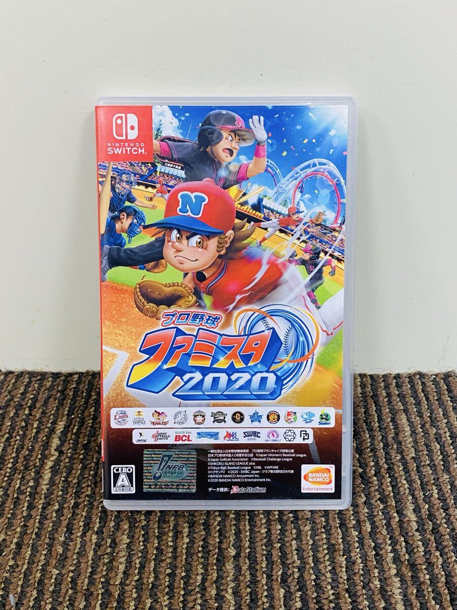 ◇ Nintendo Switch ゲームソフト プロ野球 ファミスタ 2020 ニンテンドースイッチ BANDAI NAMCO 任天堂 NINTENDO ケース付き ゲーム用品