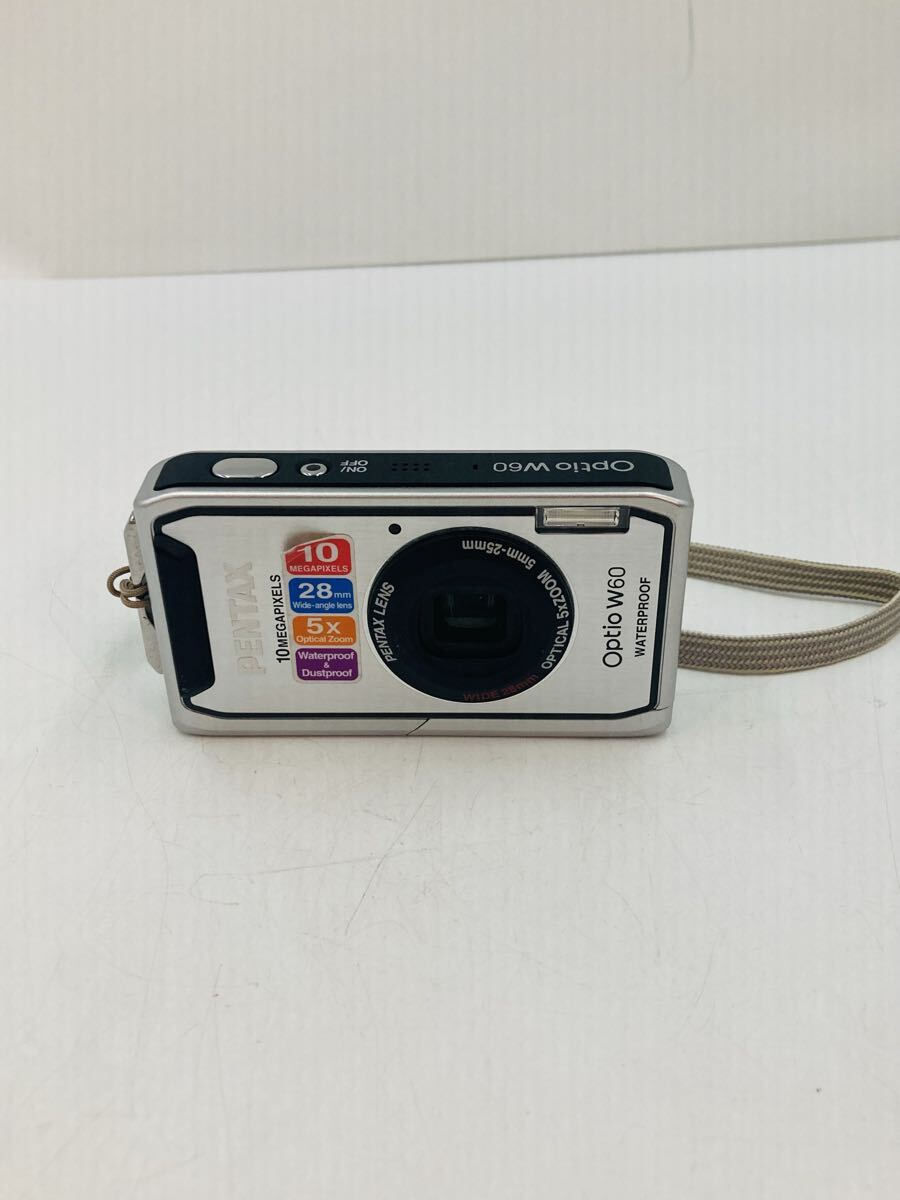 ∞ PENTAX Optio W60 ペンタックス オプティオ コンパクトデジタルカメラ デジカメ コンデジ チャージャー無し コード類無し 通電未確認