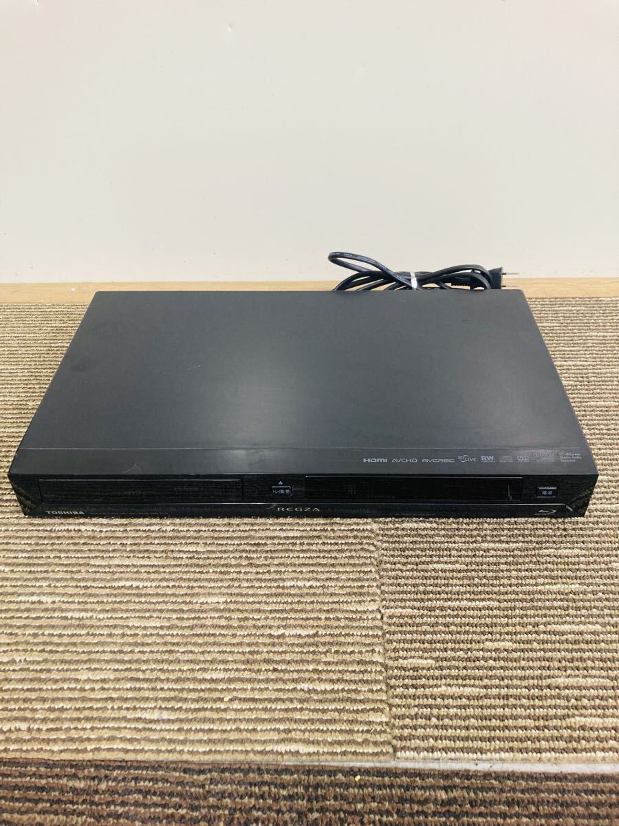 ∞ TOSHIBA DBR-Z110 2012年製 東芝 HDD&ブルーレイディスクレコーダー ブルーレイレコーダー 映像機器 リモコン無し 通電のみ確認済み