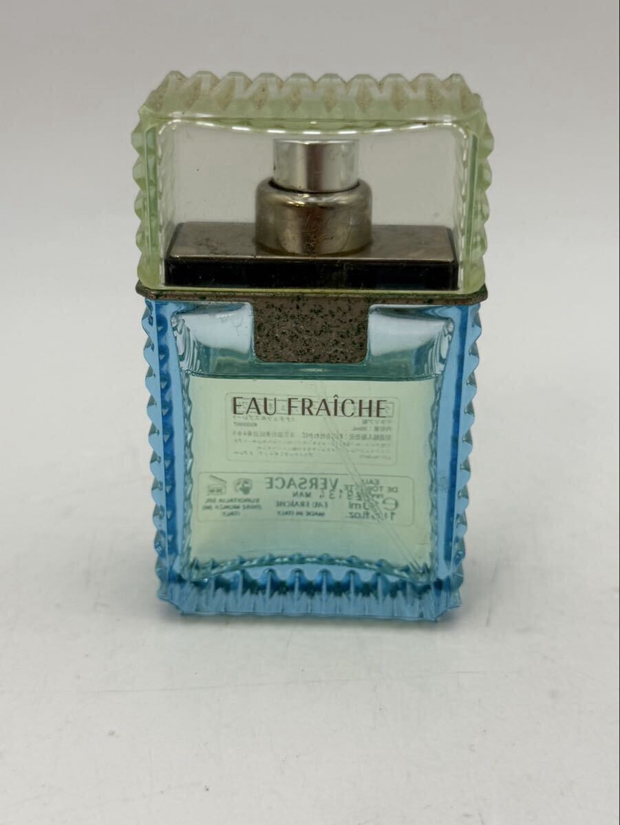 ☆VERSACE MAN EAU FRAICHE ヴェルサーチェ マン オーフレッシュ フレグランス ヘルスケア 香水 オードトワレ 30ml 残量約8割