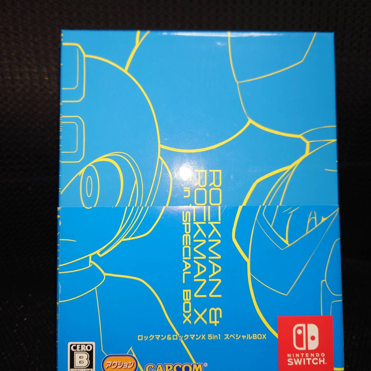 Switch■ロックマン＆ロックマンX 5in1 スペシャルBOX■アクリルスタンド欠品