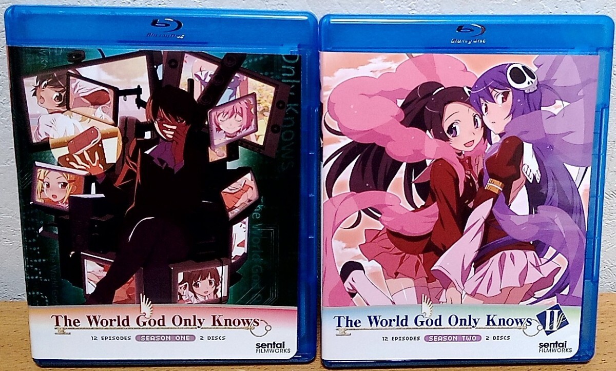 Blu-ray 神のみぞ知るセカイ + II 全話 輸入盤　第1期 第2期 送料無料