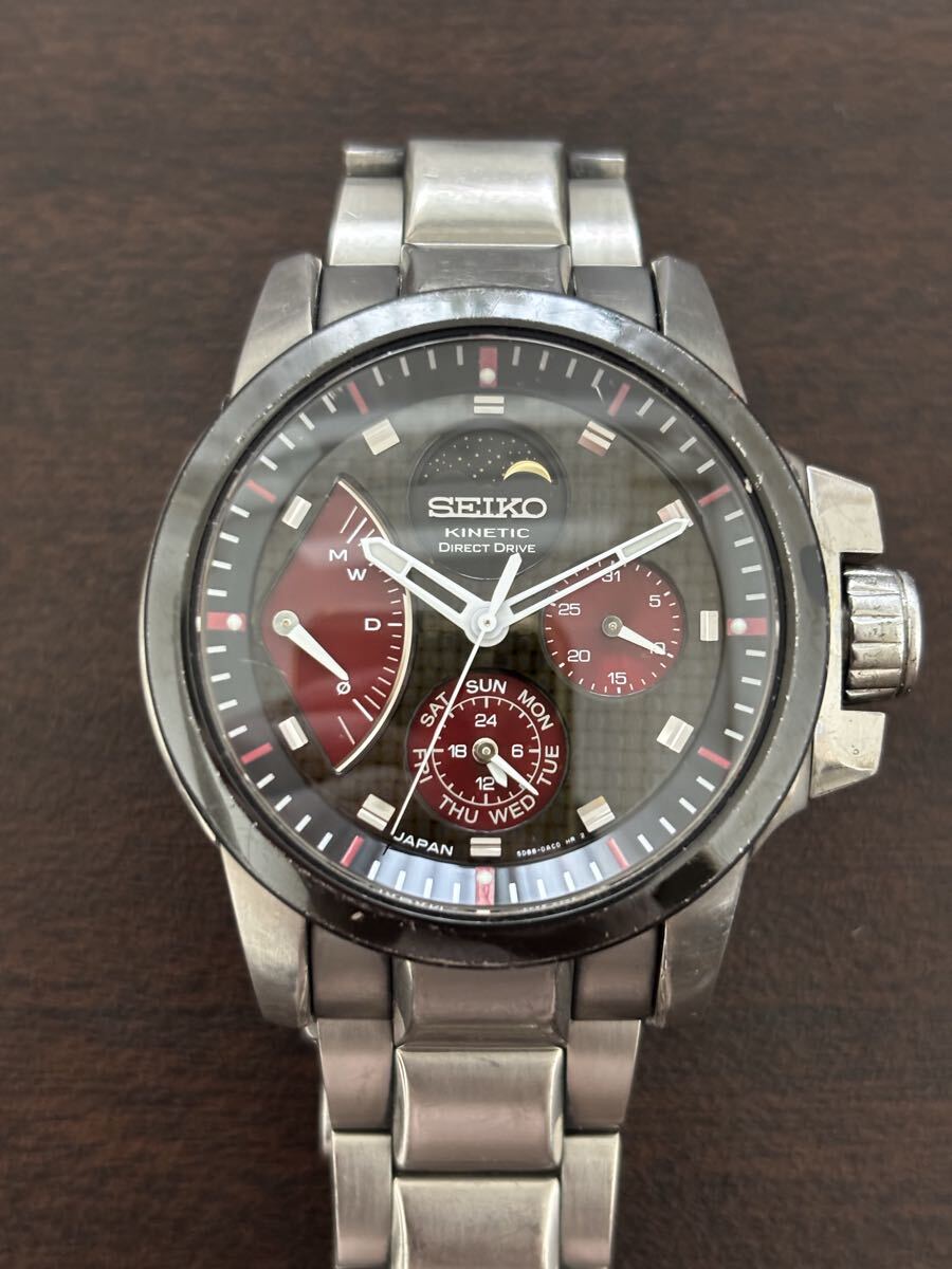 SEIKO BRIGHT phoenix KINETIC moon phase セイコー ブライツ キネティック ムーンフェイズ 500本限定 5D88-0AC0 SAGG021 フェニックス