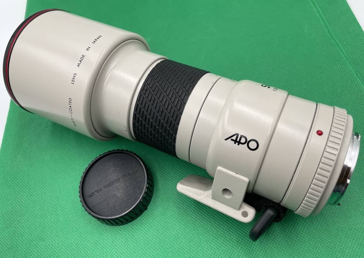 SIGMA 　珍しい ホワイト TELE　400mm　1:5.6　リアキャップ付　シグマ 400 5.6