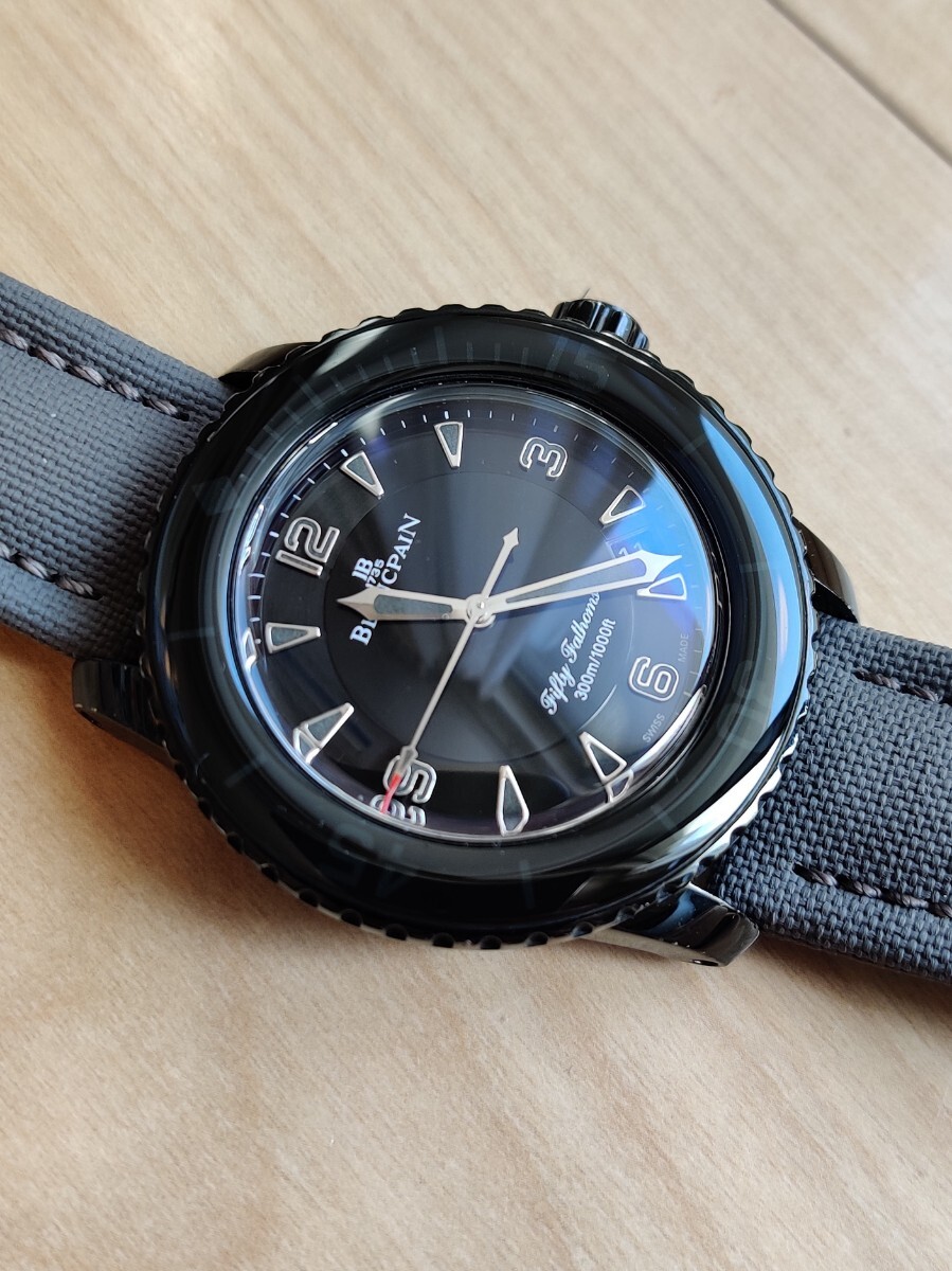 Blancpain Fifty Fathoms Dark Knight ブランパン フィフティ ファゾムス オートマティック DLC 5015-11C30-52A 腕時計