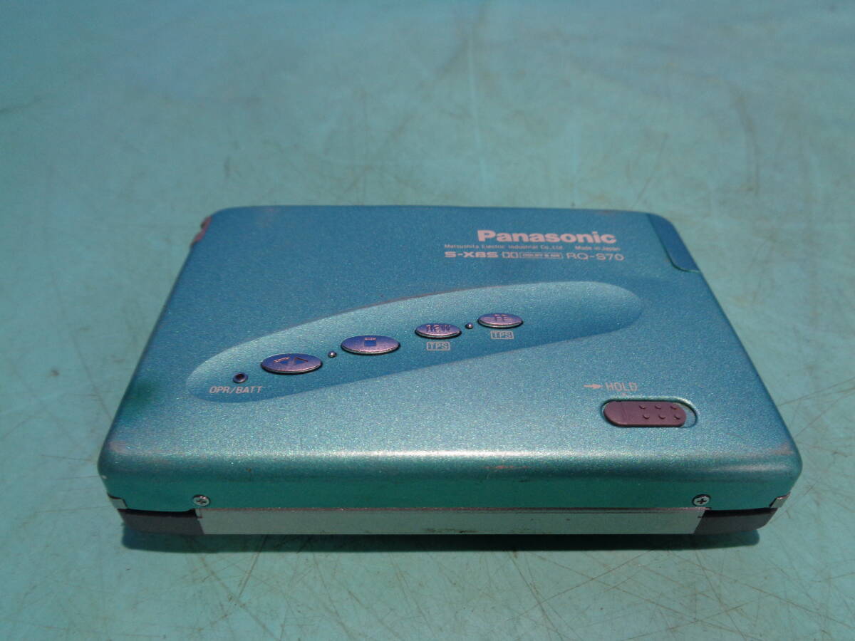 Panasonic RQ-S70 ポータブルカセットプレーヤー 現状で