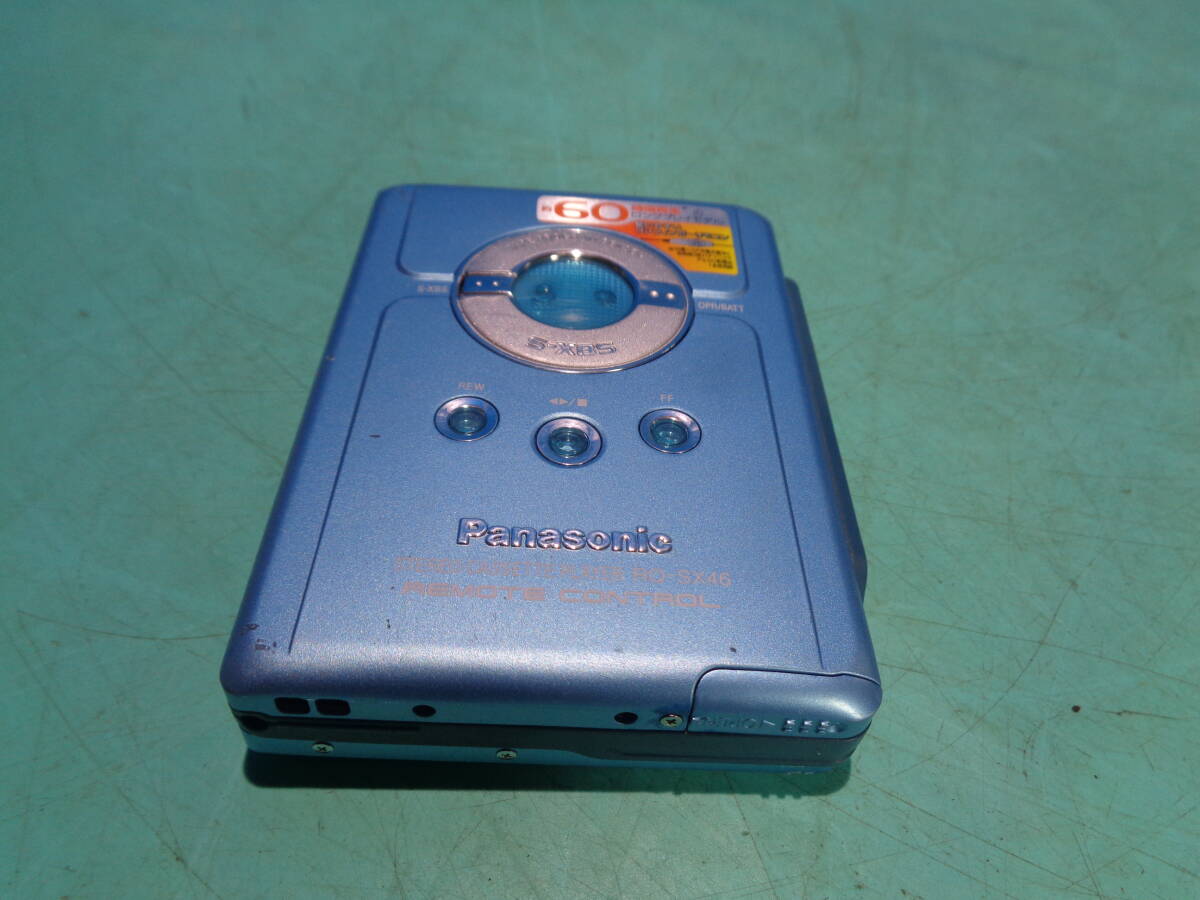 Panasonic RQ-SX46 ポータブルカセットプレーヤー 現状で