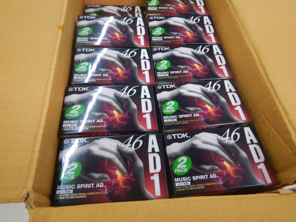 ★TDK カセットテープ　AD1-46S　19パック　38本