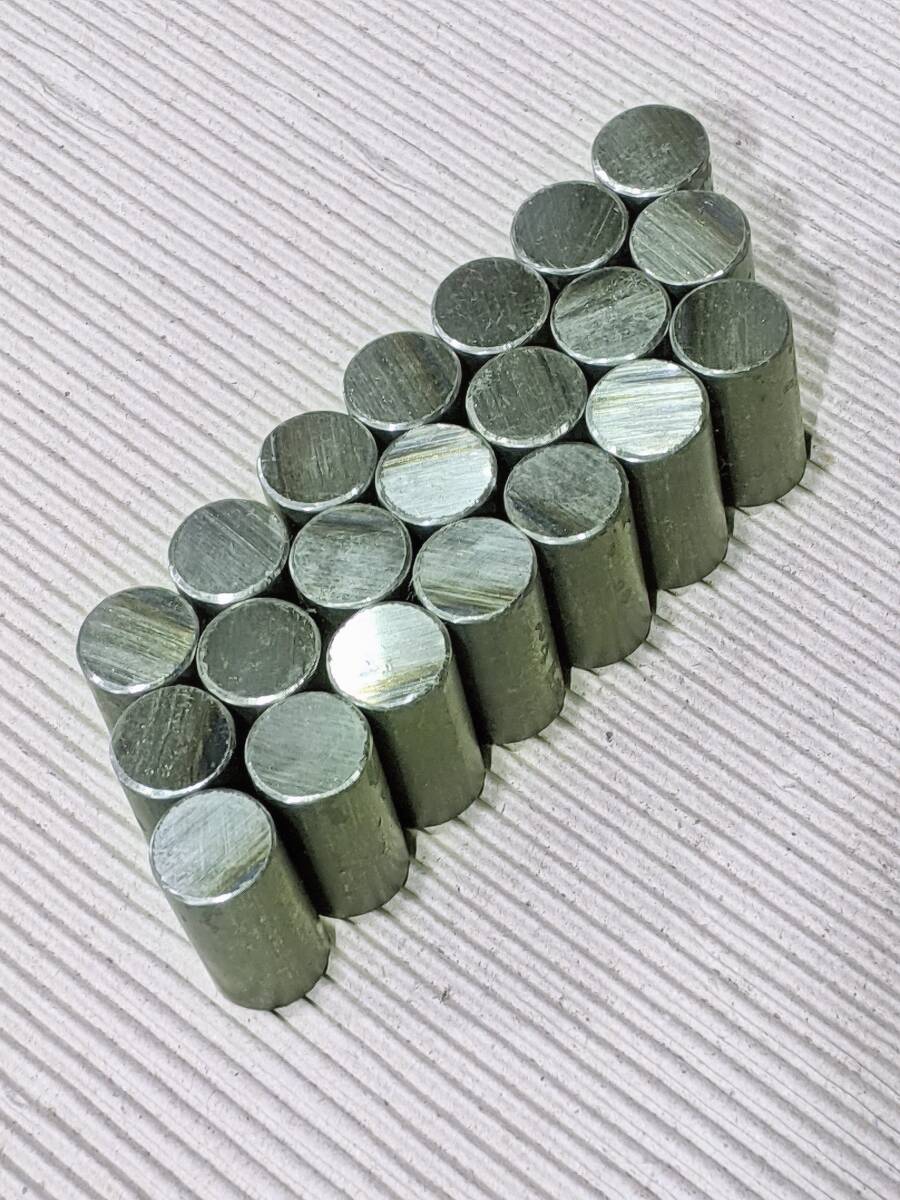 【Φ19　スチール　丸棒】端材/スクラップ　21個セット