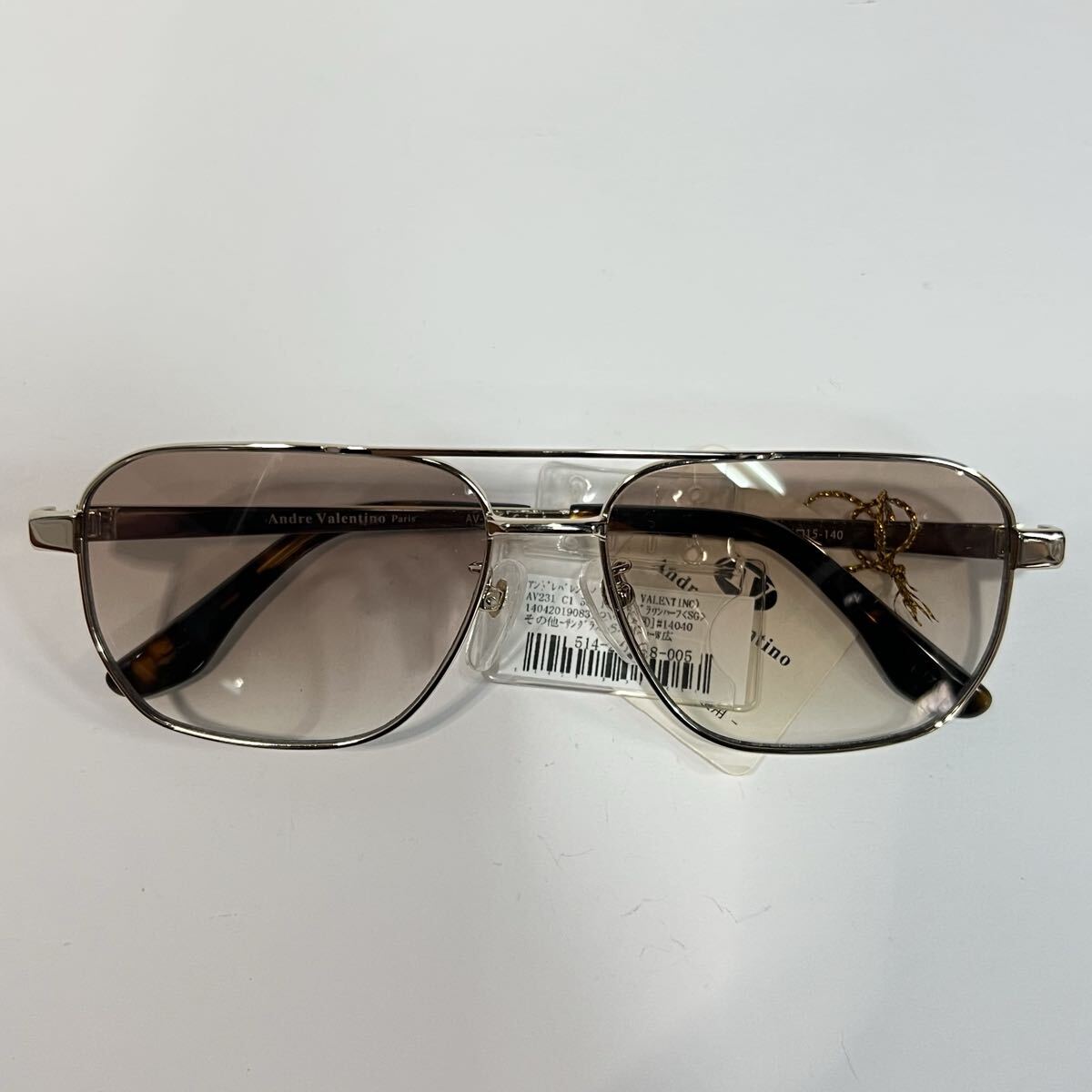 Andre Valentino Paris アンドレバレンチノ サングラス　56□15-140 AV-231 14,040円 ダブルブリッジ