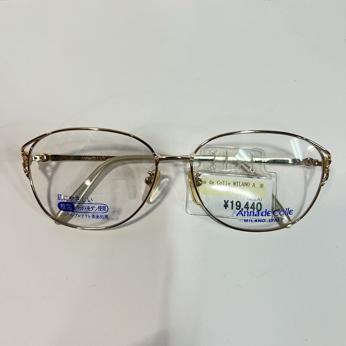 Anna de Colle MILANO ITALY メガネフレーム 婦人 AC-802 56□15-133 19,440円 日本製