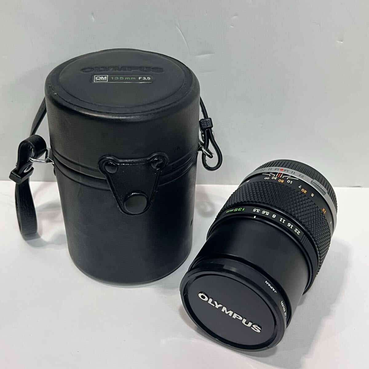 OLYMPUS オリンパス カメラレンズ OM-SYSTEM E. ZUIKO AUTO-T 135mm F3.5 レンズ ケース付