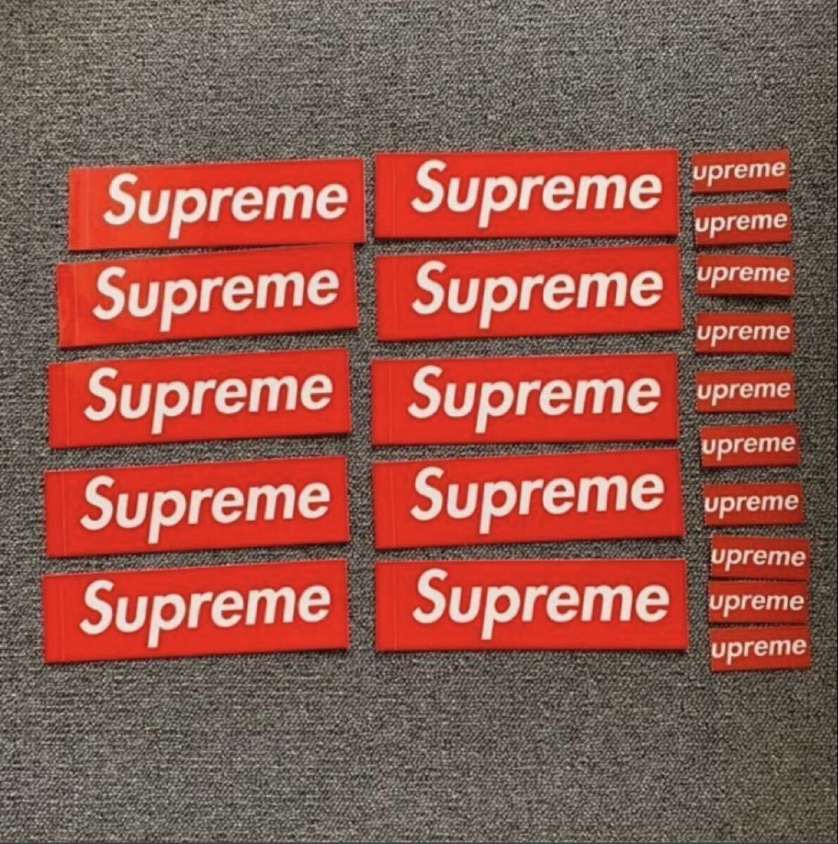 新品supreme ステッカー正規品 10枚タグ10枚計20枚セット正規品