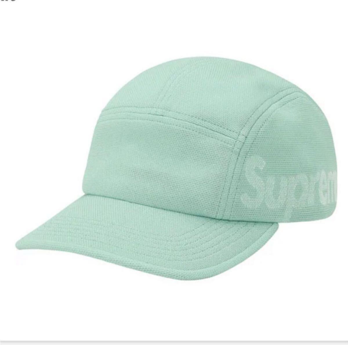 新品 21ss supreme jacquard pique camp cap 正規品