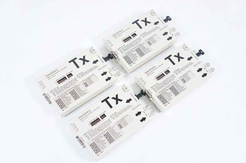 IMAGENICS/イメージニクス 同軸伝送送信器 4台セット▲CRO-H26T TX 中古▲送料無料