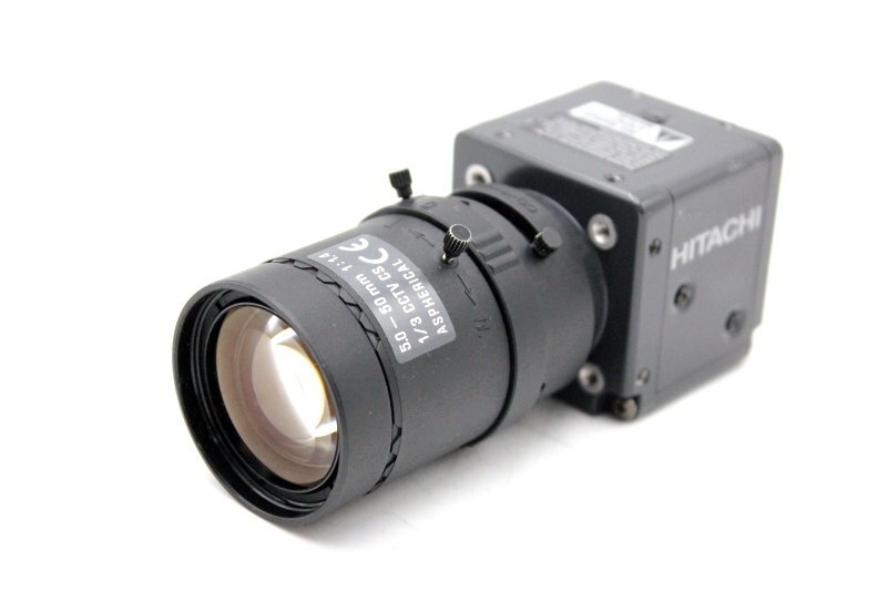 日立国際電気 CCDカメラ レンズセット◆KP-F145WCL 中古◆送料無料