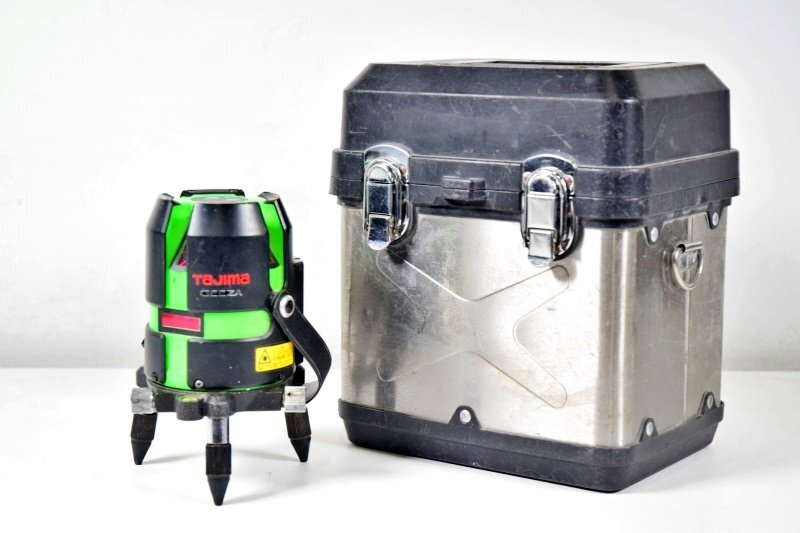 Tajima/タジマ センサー式レーザー墨出し器□GEEZA 中古□送料無料