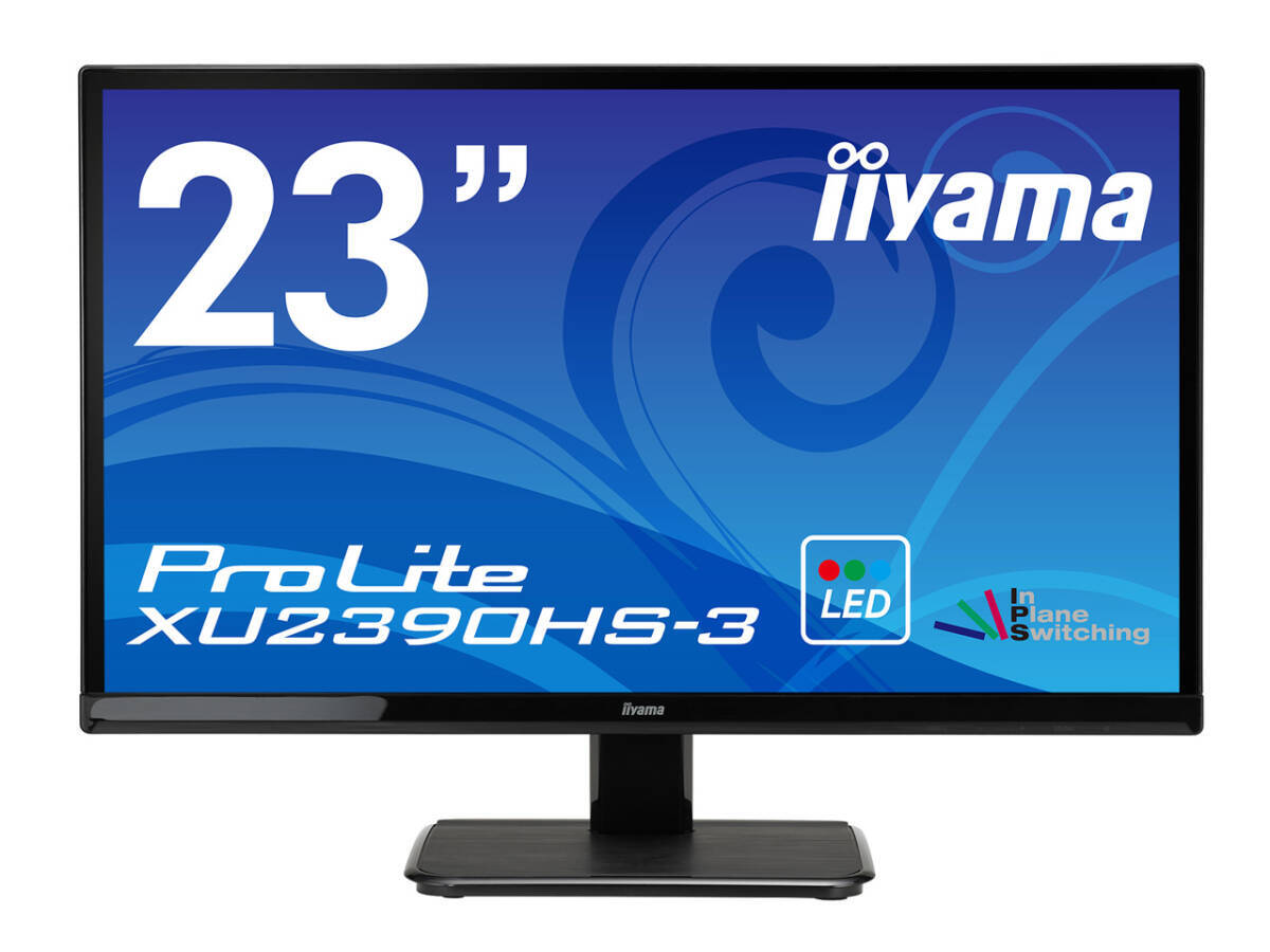 1268//iiyama ProLite XU2390HS XU2390HS-B3 23インチ 液晶ディスプレイ フルHD/IPS/ノングレア/モニター