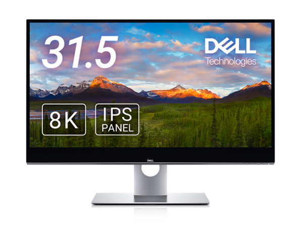 1339//Dell UP3218K 31.5インチ モニター 通電確認済み 
