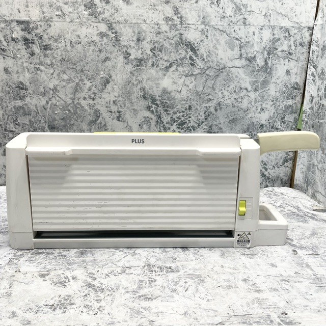 1262//PLUS PK-213 コンパクト断裁機 ペーパーカッター 裁断機 動作品