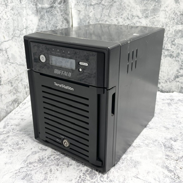 1314//BUFFALO TS-XH2.0TL/R6 Terastation ケースのみ HDD無し 通電確認済み 