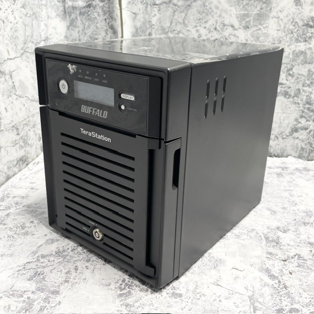 1336//BUFFALO Terastation TS-X8.0TL/R5 ケース HDDなし 通電確認済み