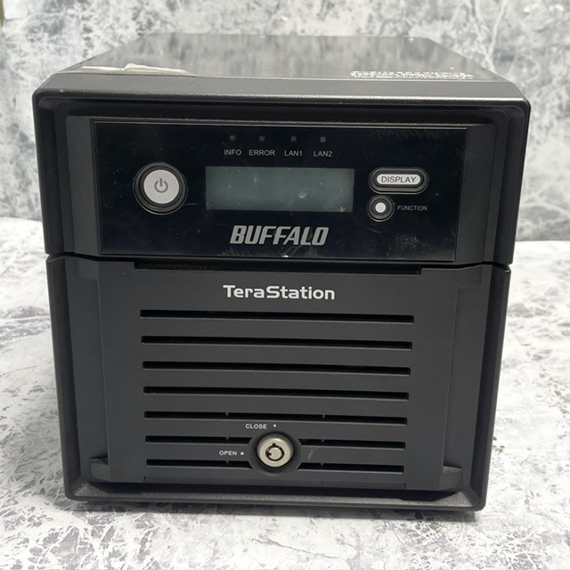 1365//BUFFALO バッファロー TS-WX2.0TL/R1 HDDなし ケース 通電確認済み 