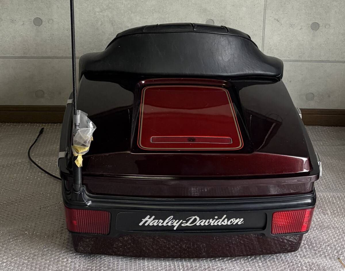 ★ ワンオーナー車、ガレージ長期保管車 希少　1990 FLHTC　サイドバック右左セット　ハーレーダビットソン 実走距離567ｋｍ、