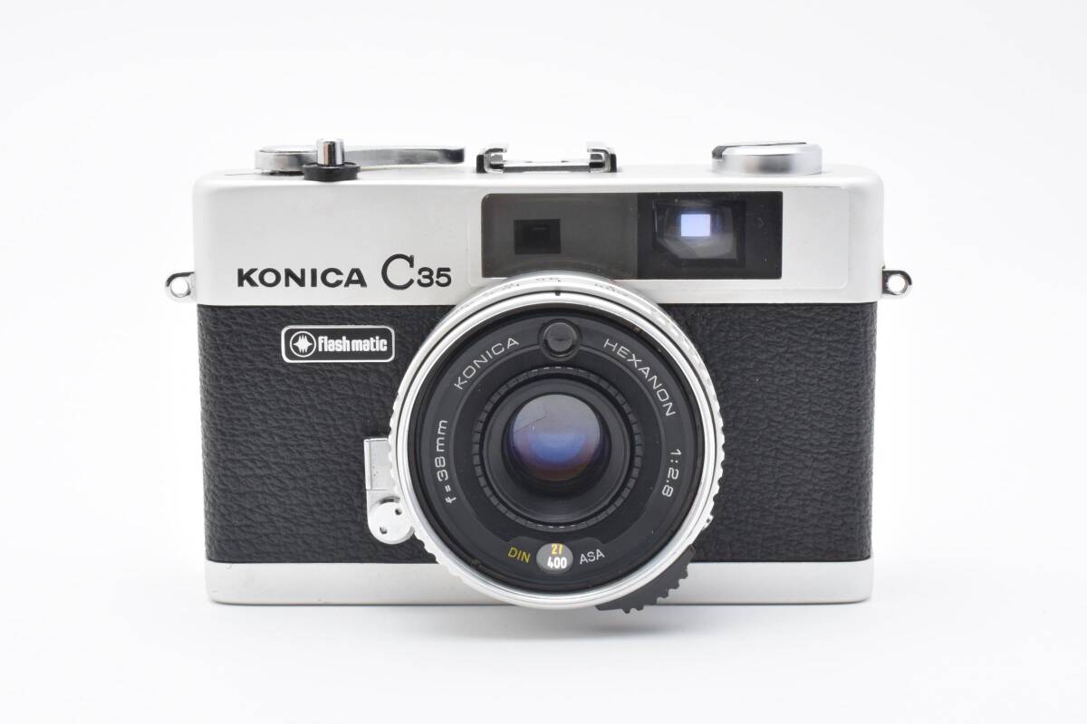 ■ 美品 ■ コニカ　KONICA C35 Flashmatic　　#2910794-J7-Z5