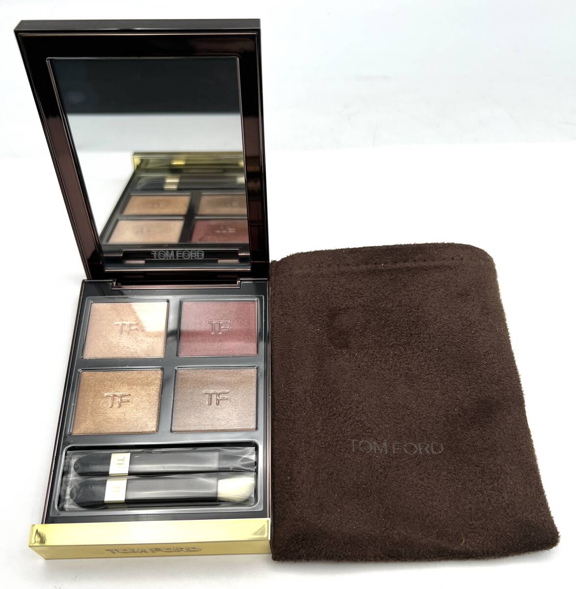 i2507C 美品トムフォード アイ カラー クォード コニャック ローズ TOMFORD アイシャドウ レディース コスメ 化粧品