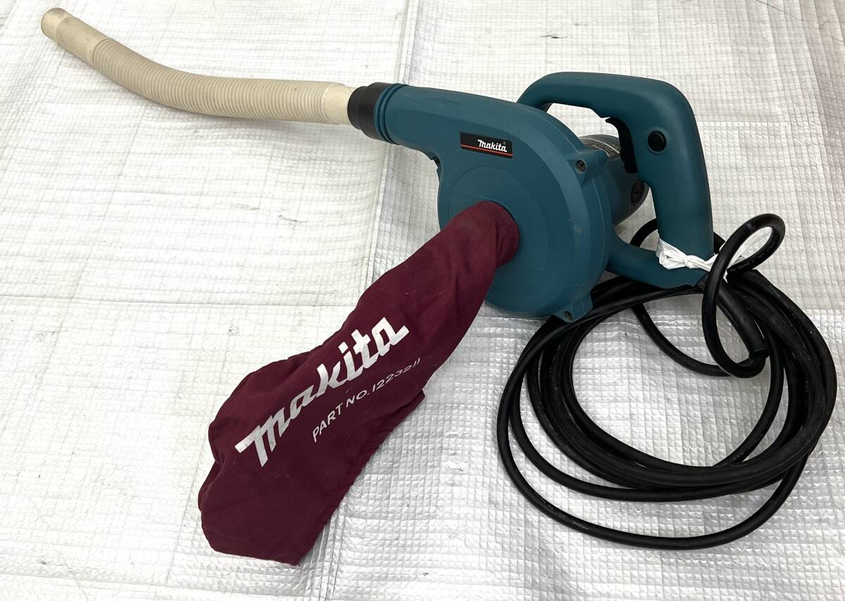 i2630C マキタ ブロワ makita UB1101 ブロワー ブロアー 吹き飛ばし 集塵機 集じん ダストバッグ付き 電動工具 動作未確認 通電未確認 