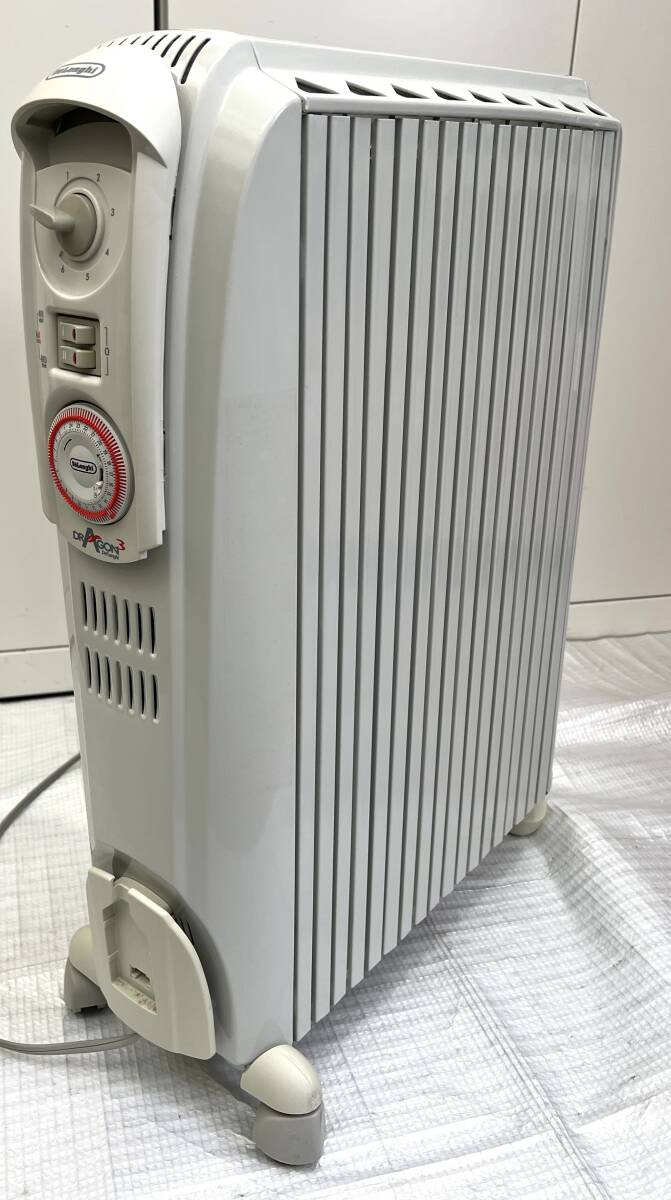 i2546C デロンギ DeLonghi オイルヒーター D091549EFS Dragon3 収納カバー付 1500w 動作未確認 通電未確認