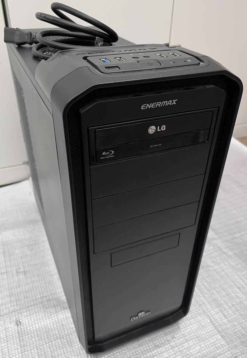 i2711A デスクトップパソコン PC LG ENERMAX OSTROGケース 中身メーカー不明 パーツ不明 部品取り 動作未確認