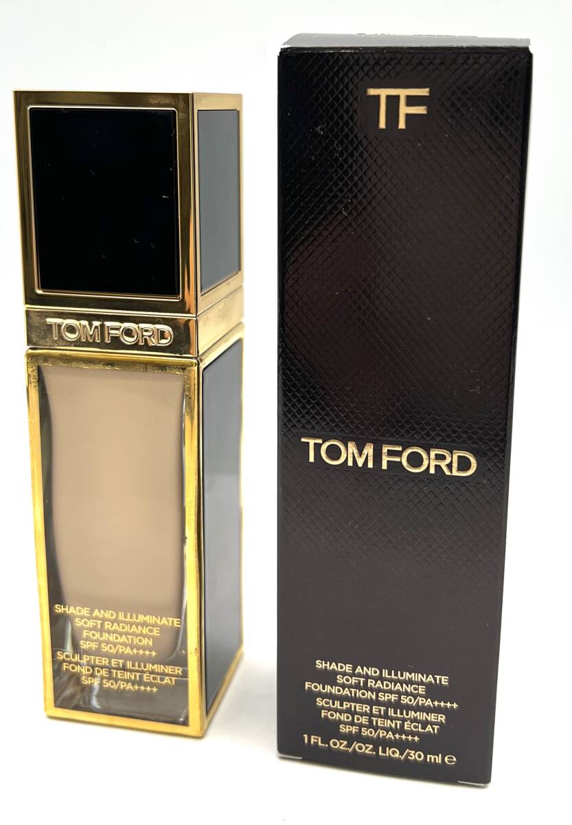 i2515C 美品 TOM FORD トムフォード シェイドアンドイルミネイト ソフト ラディアンス リキッドファンデーション03 アイボリー シルク
