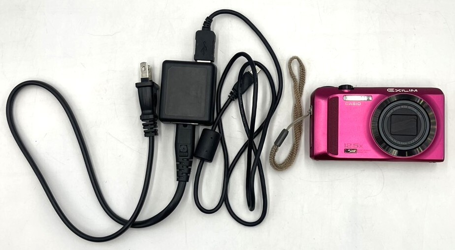 o1975s CASIO EXILIM EX-ZR200 カシオ エクシリム デジタルカメラ 通電・動作未確認