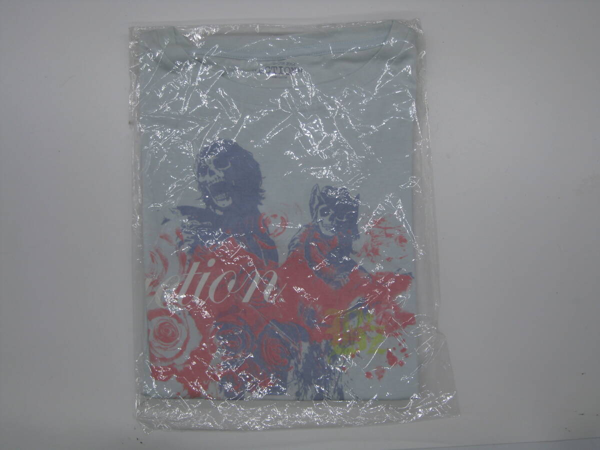 B'z 2008　LIVE-GYM “ACTION レディースTシャツ ライトブルー 激レア 未使用